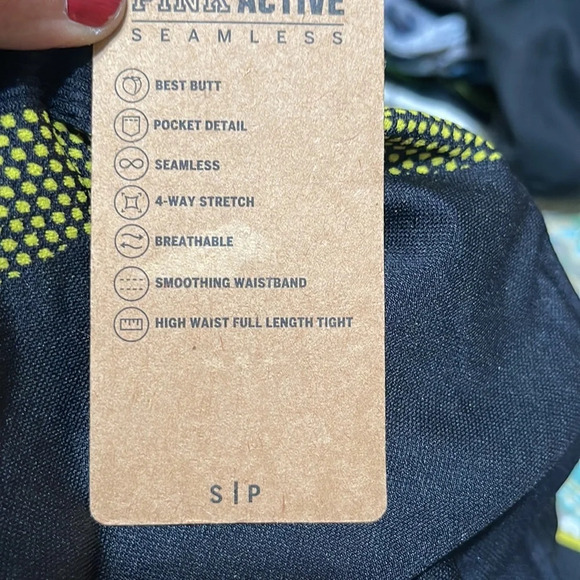 NWT Victoria’s Secret PINK Active Seamless High Waist Fitness Legging small (b1) - Picture 9 of 9